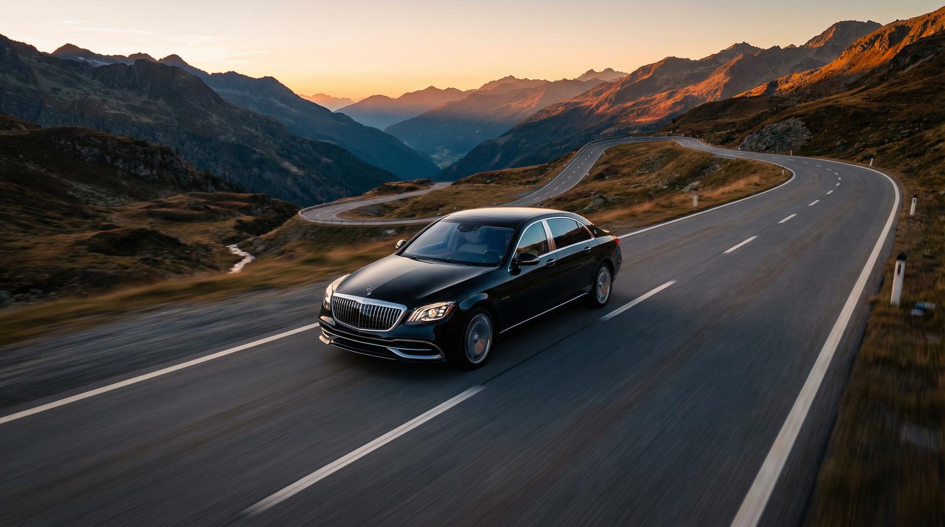 高清3D动漫视频-经典山路驾驶视频